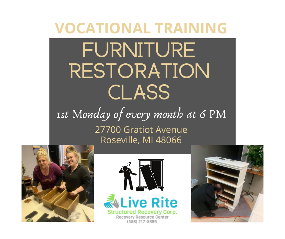 Events to help aid in Recovery Live Rite